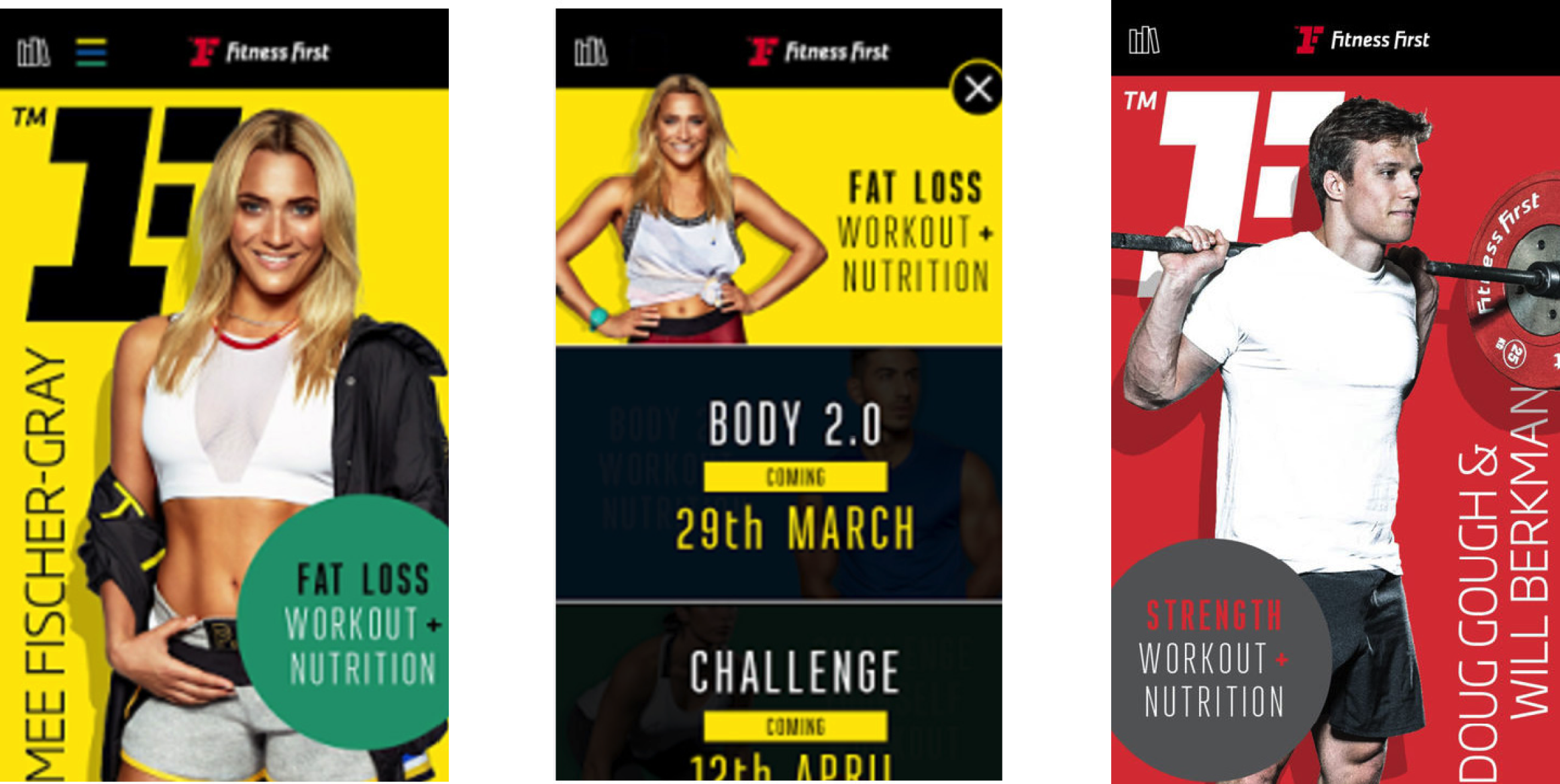 Fitness First App